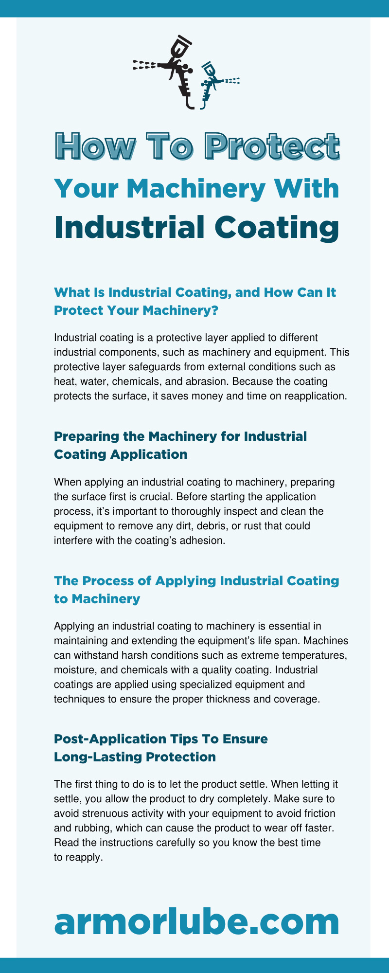 How To Protect Your Machinery With Industrial Coating
